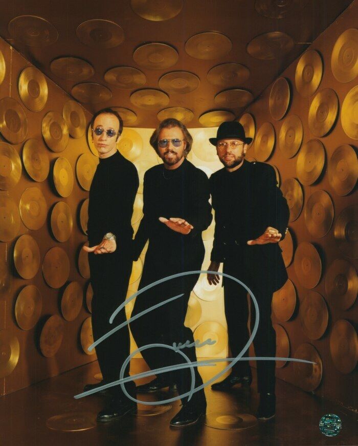 BARRY GIBB - Bee Gees Autographed Original 8x10 Photo Poster painting LOA TTM