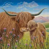 >SALE<Full Embroidery Eco-cotton Thread 14CT Counted Yak Cross Stitch Kit 40x40cm