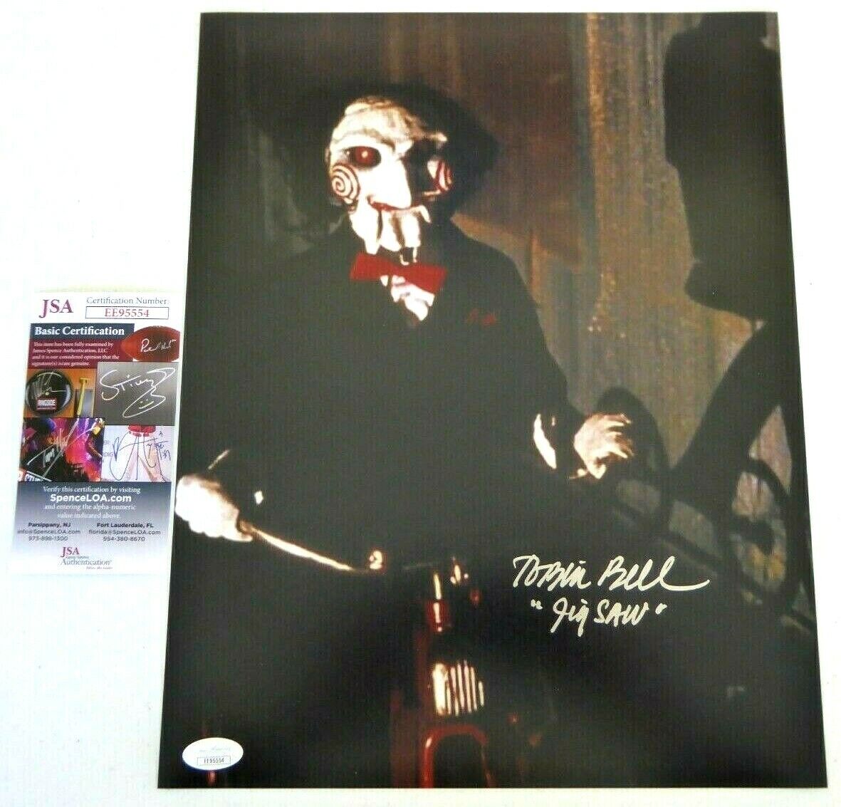 Tobin Bell Authentic Signed 11x14 Photo Poster painting Autographed, Jigsaw, Saw, JSA COA