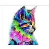 Colorful  Cat | Full Round Diamond Painting Kits