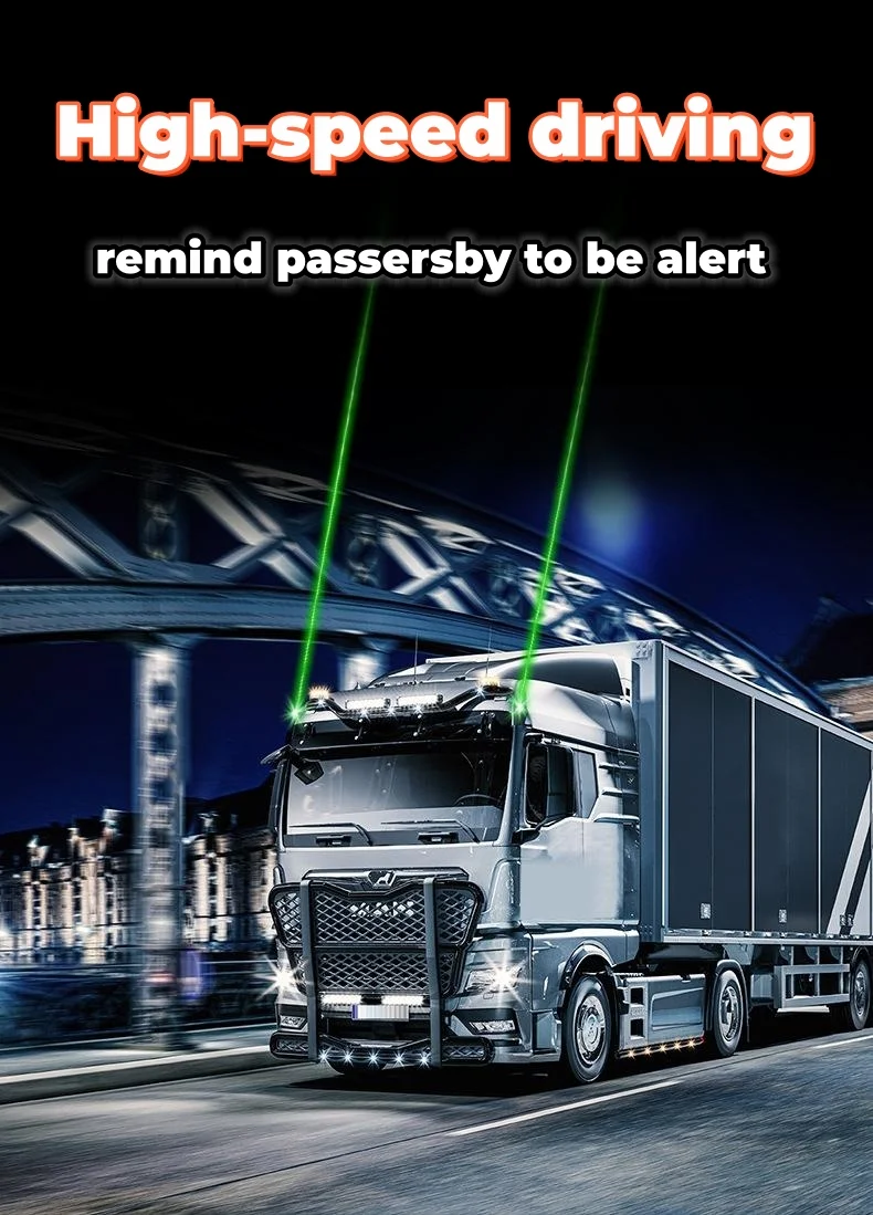 Vehicle-mounted remote pilot light laser cannon