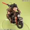 DESKTOP Son Goku Riding Motorcycle - Dragon Ball Official Statue - MegaHouse