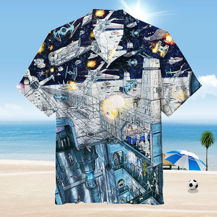 Star Wars|Unisex Hawaiian Shirt