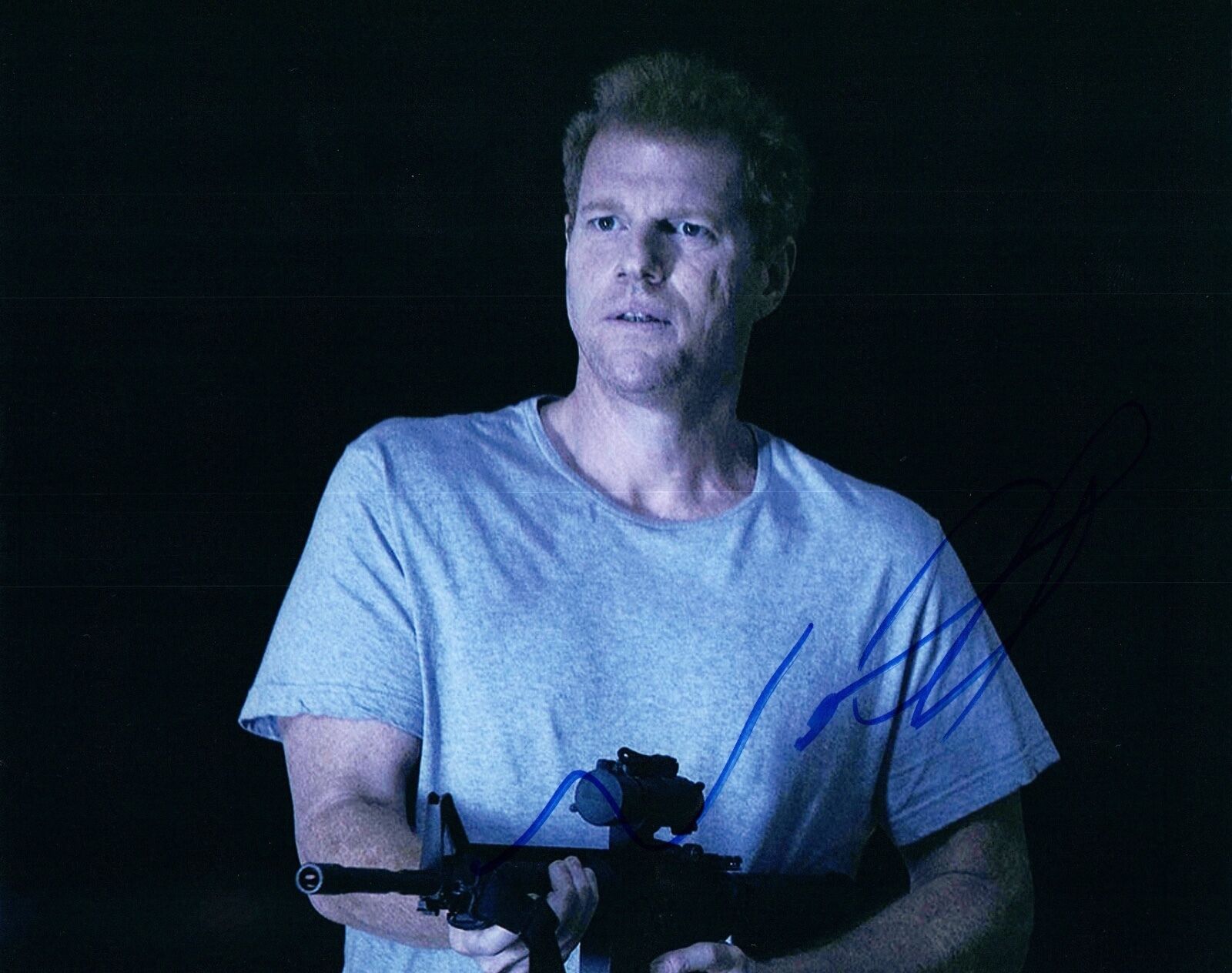 Noah Emmerich Signed Autographed 8x10 Photo Poster painting The Walking Dead COA VD