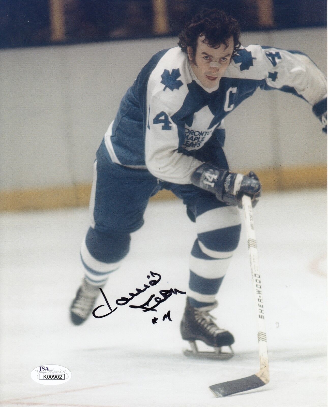 Dave Keon #2 8x10 Signed Photo Poster painting W/JSA Toronto Maple Leafs 090918