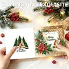 6pcs Gingerbread House DIY Diamond Painting Cards Art 15x15cm for Adults