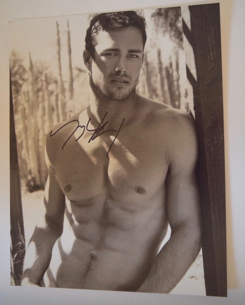 Taylor Kinney Signed Autographed 11x14 Photo Poster painting Chicago Fire Shirtless Pose COA VD