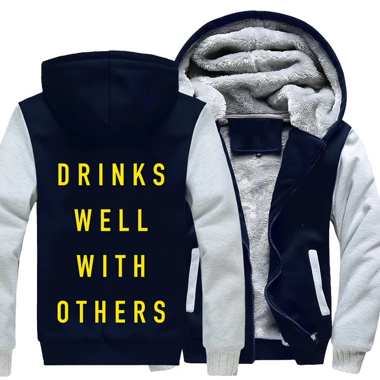 Drinks Well With Others, Beer Fleece Jacket