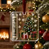 4pcs DIY Christmas Diamond Acrylic Money Box Pendant