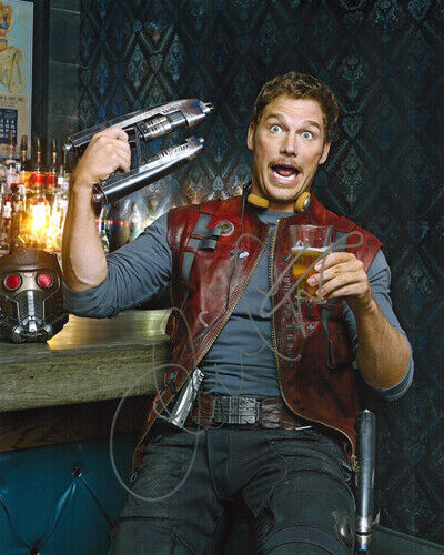 Chris Pratt Signed Autographed Photo Poster painting 8x10