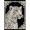 Diamond Painting-DIY Special Shaped Drill Pearl Painting Cheetah(30x40cm)