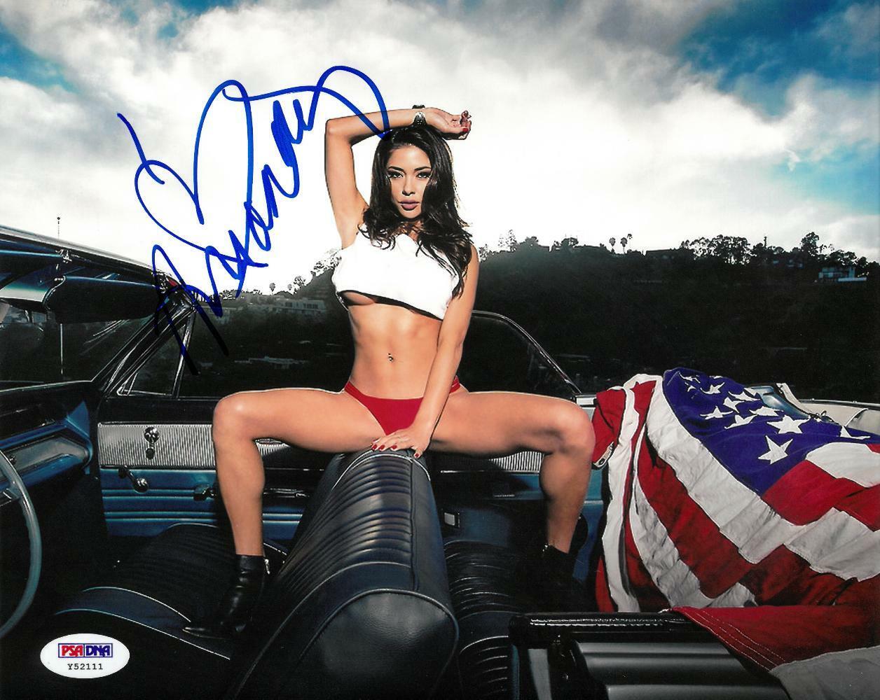 Arianny Celeste Signed Sexy Authentic Autographed 8x10 Photo Poster painting PSA/DNA #Y52111