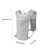 Unisex Running Hydration Vest Water Pack Backpack Vest for Gear Cycling Marathon
