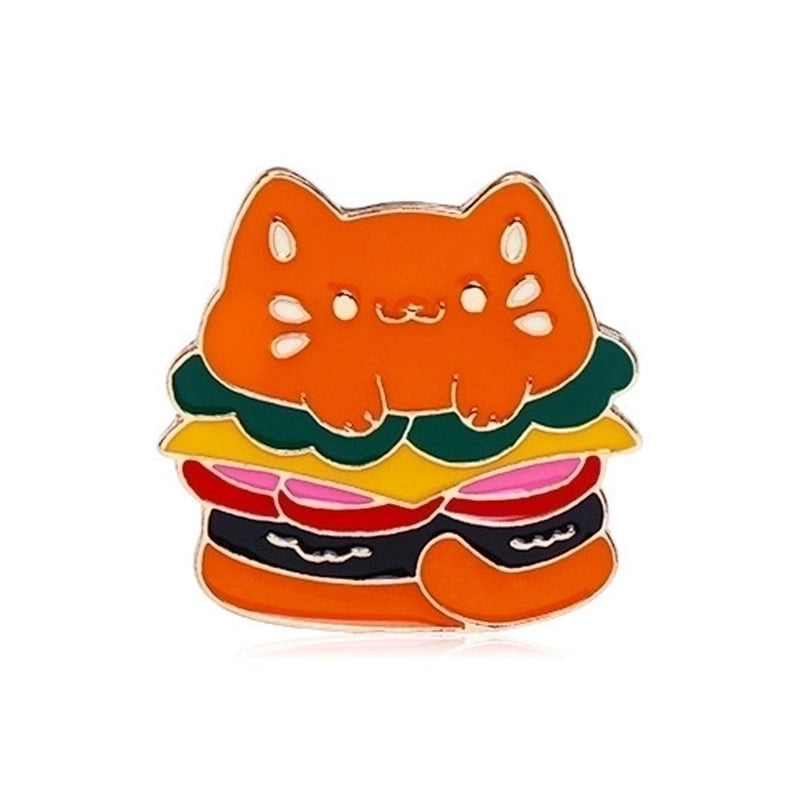 Cartoon Style Cute Cowboy Style Animal Alloy Stoving Varnish Plating Kid’s Unisex Brooches Collar Pin