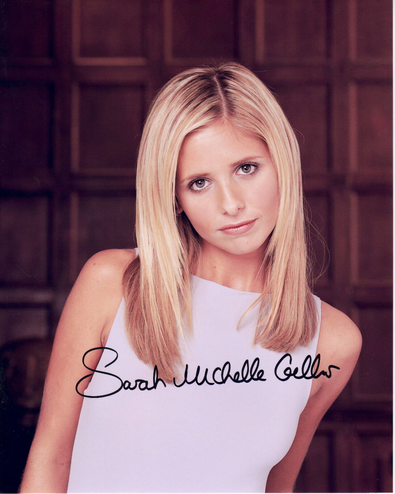 SARAH MICHELLE GELLAR AUTOGRAPH SIGNED PP Photo Poster painting POSTER 41