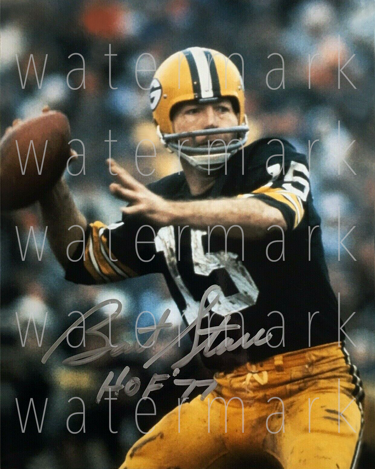 Bart Starr Packers signed 8X10 Photo Poster painting picture poster autograph RP