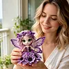 Lavender Mist Fairy Crochet Kit &ndash; Sunflower Doll with Wings