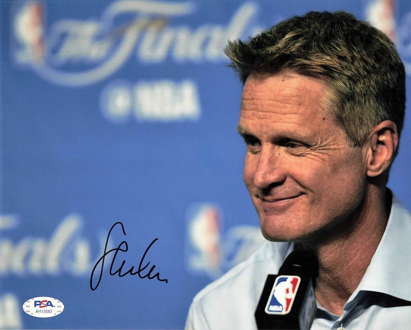 Steve Kerr signed 8x10 Photo Poster painting PSA/DNA Golden State Warriors Autographed