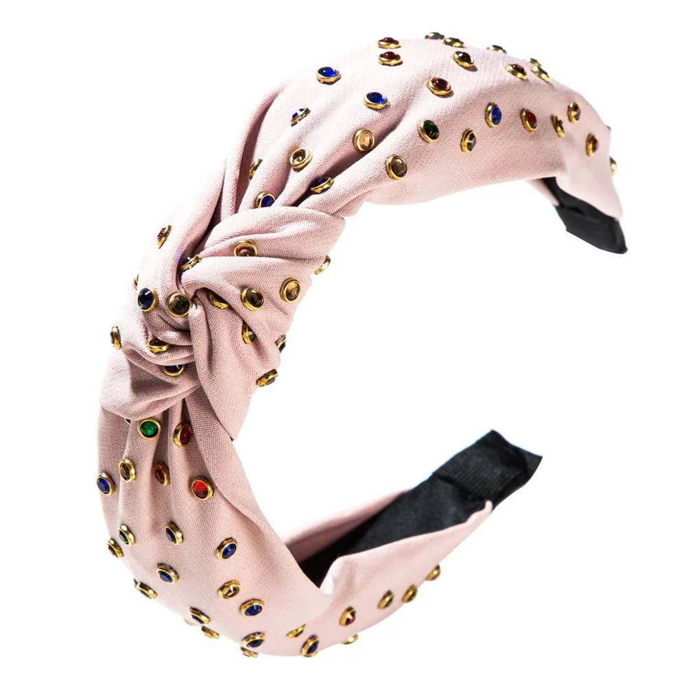 Dvacaman Korean Fashion Inlaid Pearl Velvet Bow Headbands Wide-brimmed Hairbands Women Fashion Mesh Headdress Female Head Buckle