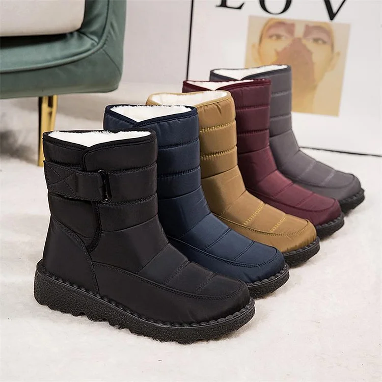 Women's Waterproof Non-slip Warm Ankle Snow Boots