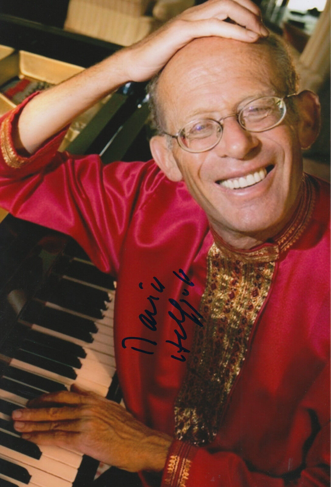 David Helfgott signed 8x12 inch Photo Poster painting autograph