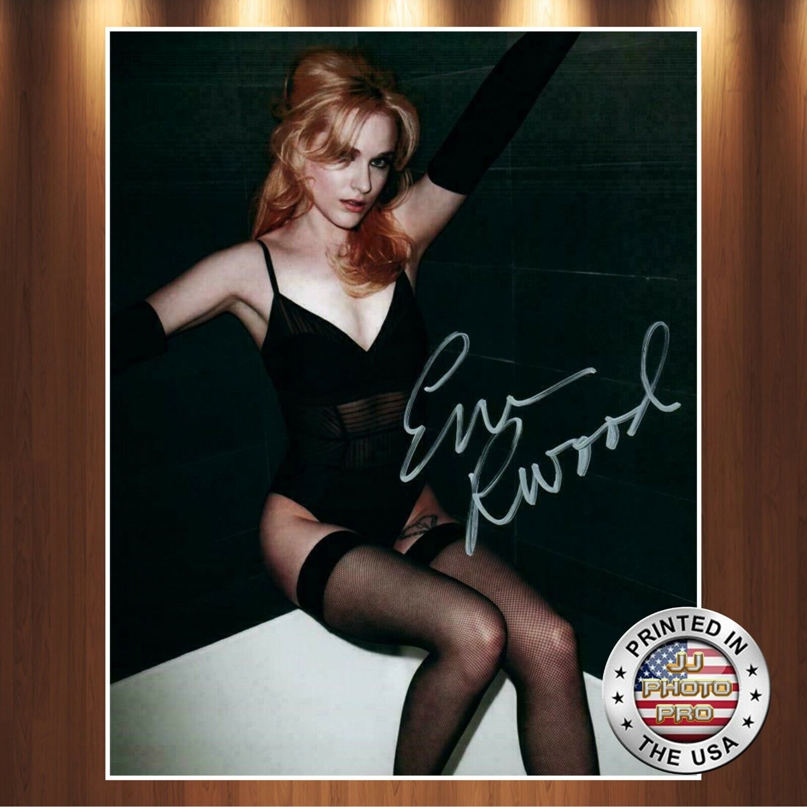 Evan Rachel Wood Autographed Signed 8x10 Photo Poster painting (Frozen) REPRINT