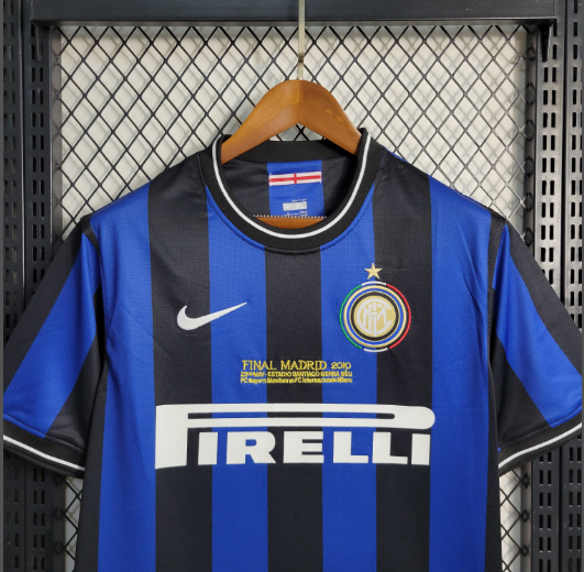 Retro 09-10 Inter Milan Home Football shirt Thai Quality