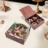Diamond Painting Wooden Jesus 4 Slots Diamond Painting Storage Box for Adult Beginner