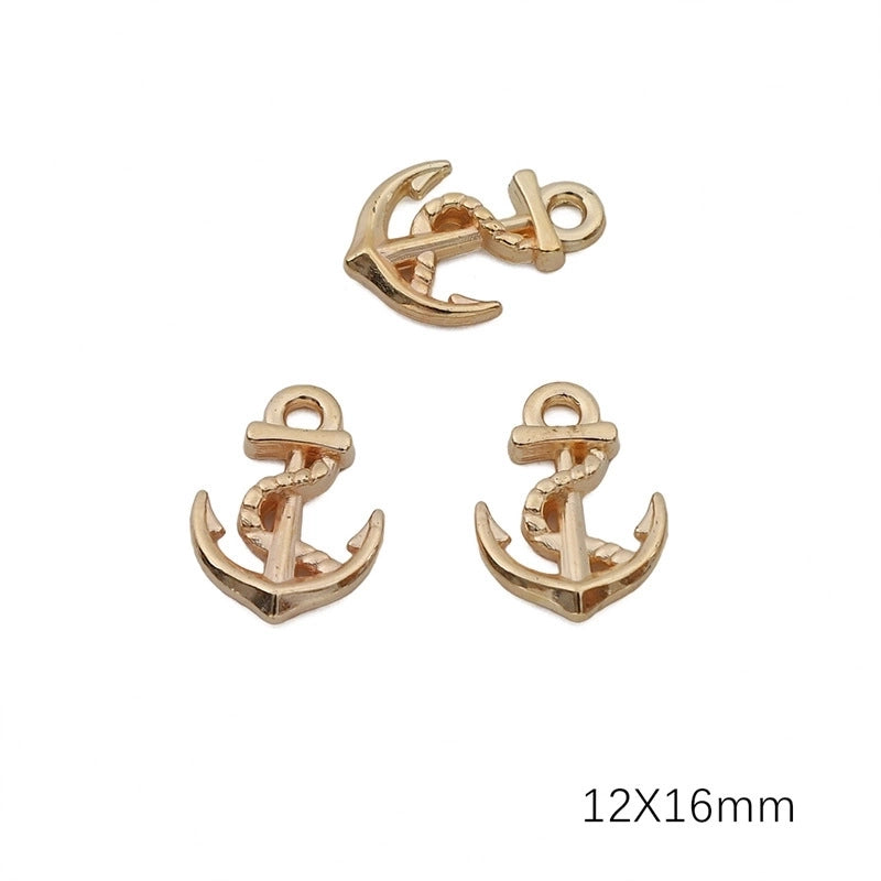 20 PCS/Package 304 Stainless Steel Solid Color Jewelry Accessories Pendant