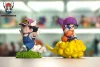 Flying Nimbus Arare/ Arale & Running Little Son Goku - Dr. Slump Dragon Ball Resin Statue - ZOR Studios
