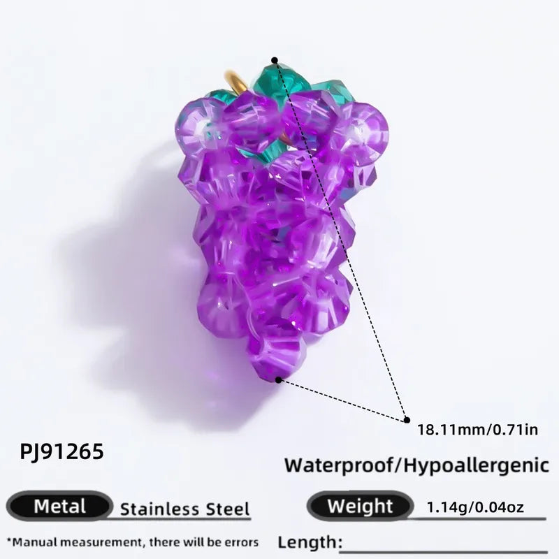 1 Piece 11.1*11.2MM 15.7*17MM 304 Stainless Steel Heart Shape Pendant Chain Jewelry Accessories