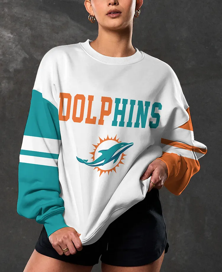 Miami Dolphins 3D Limited Edition Crew Neck sweatshirt