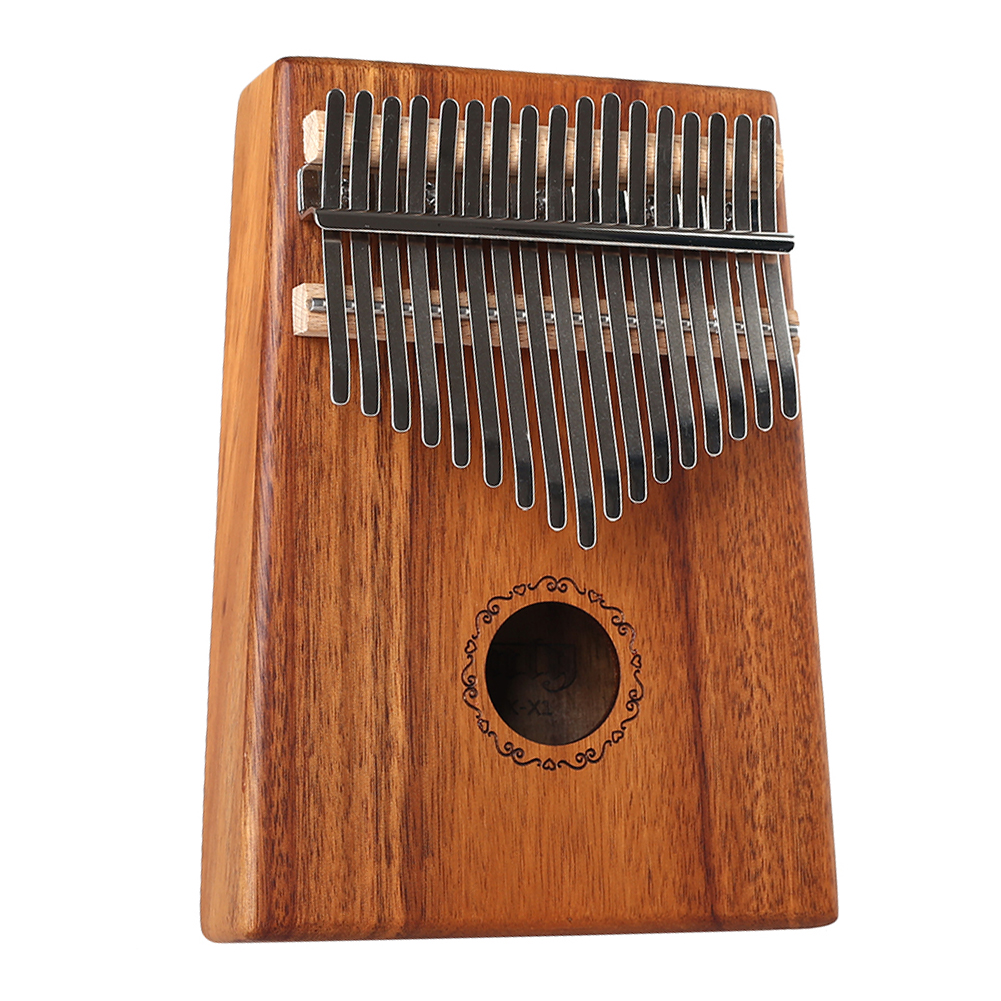 

17 Keys Kalimba Wood Acacia Thumb Piano W/ Tuning Hammer Instrument, 501 Original