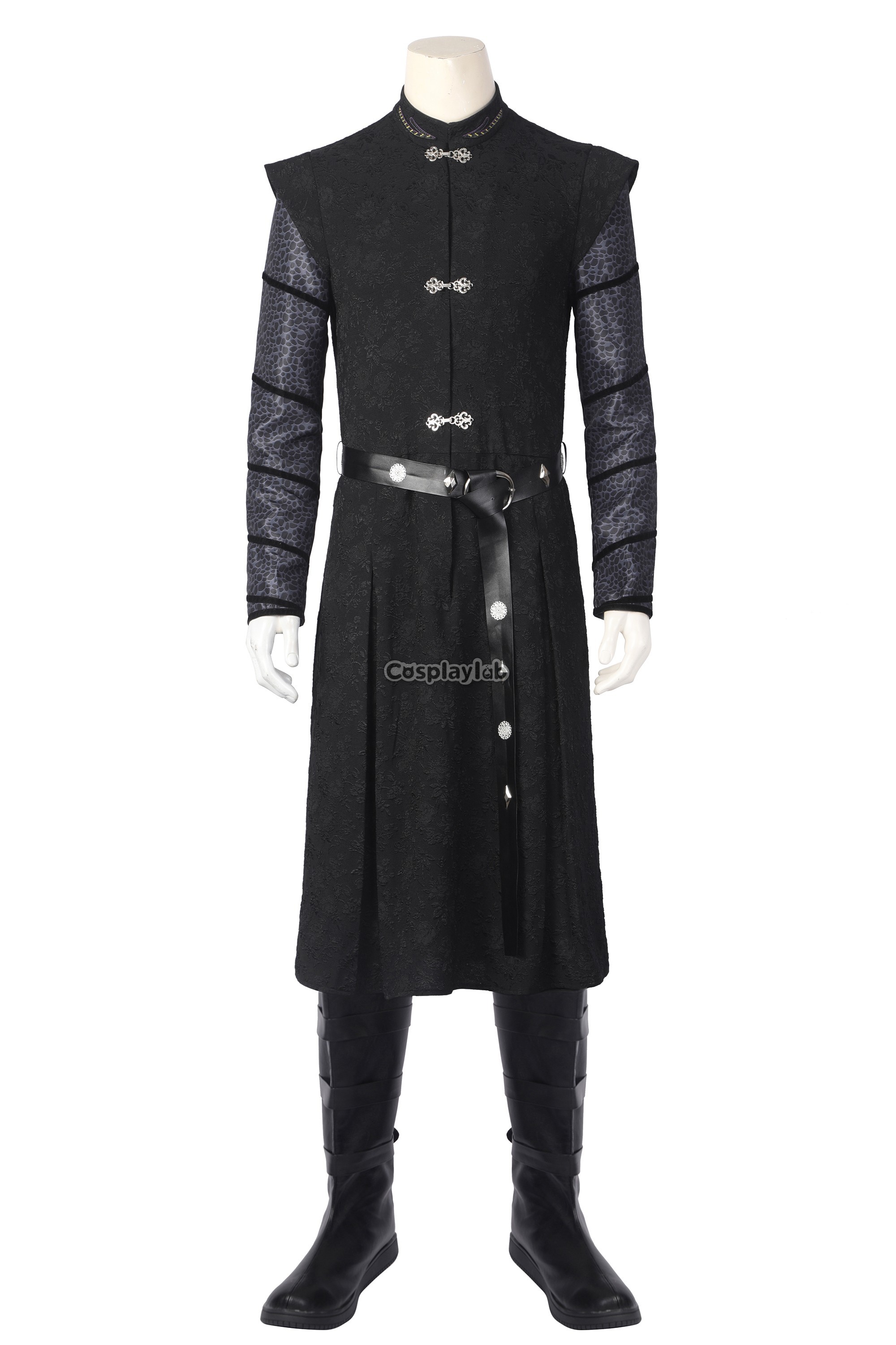 Daemon Targaryen Black Outfit Cosplay Costume