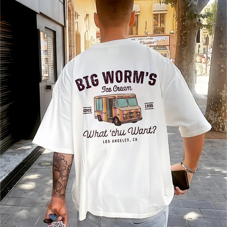 Big Worm's Ice Cream T-shirt