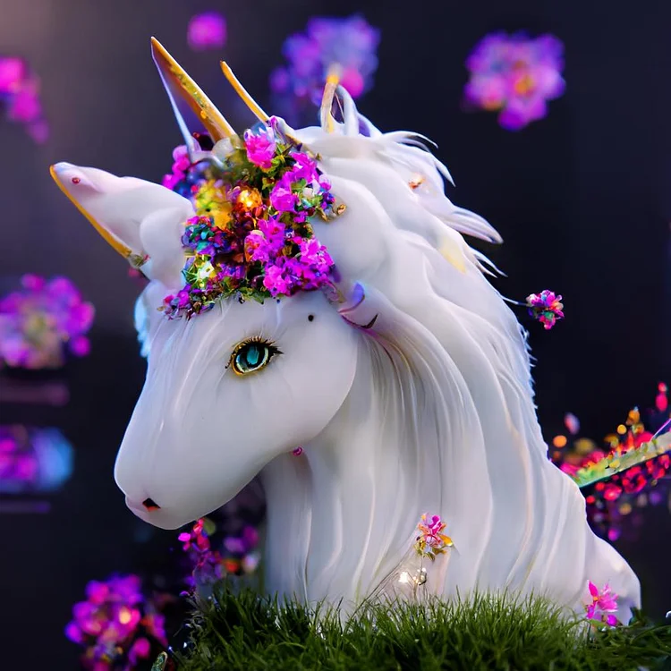 5D Diamond Painting Cartoon Unicorn DIY Full Drill Magic Unicorn