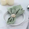 Plain Colors Hollow Edge Event Catering Napkin Placemat