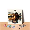 (US Only)Paint By Numbers Kit On Canvas DIY Oil Art Guitar Home Wall Decor40x40cm