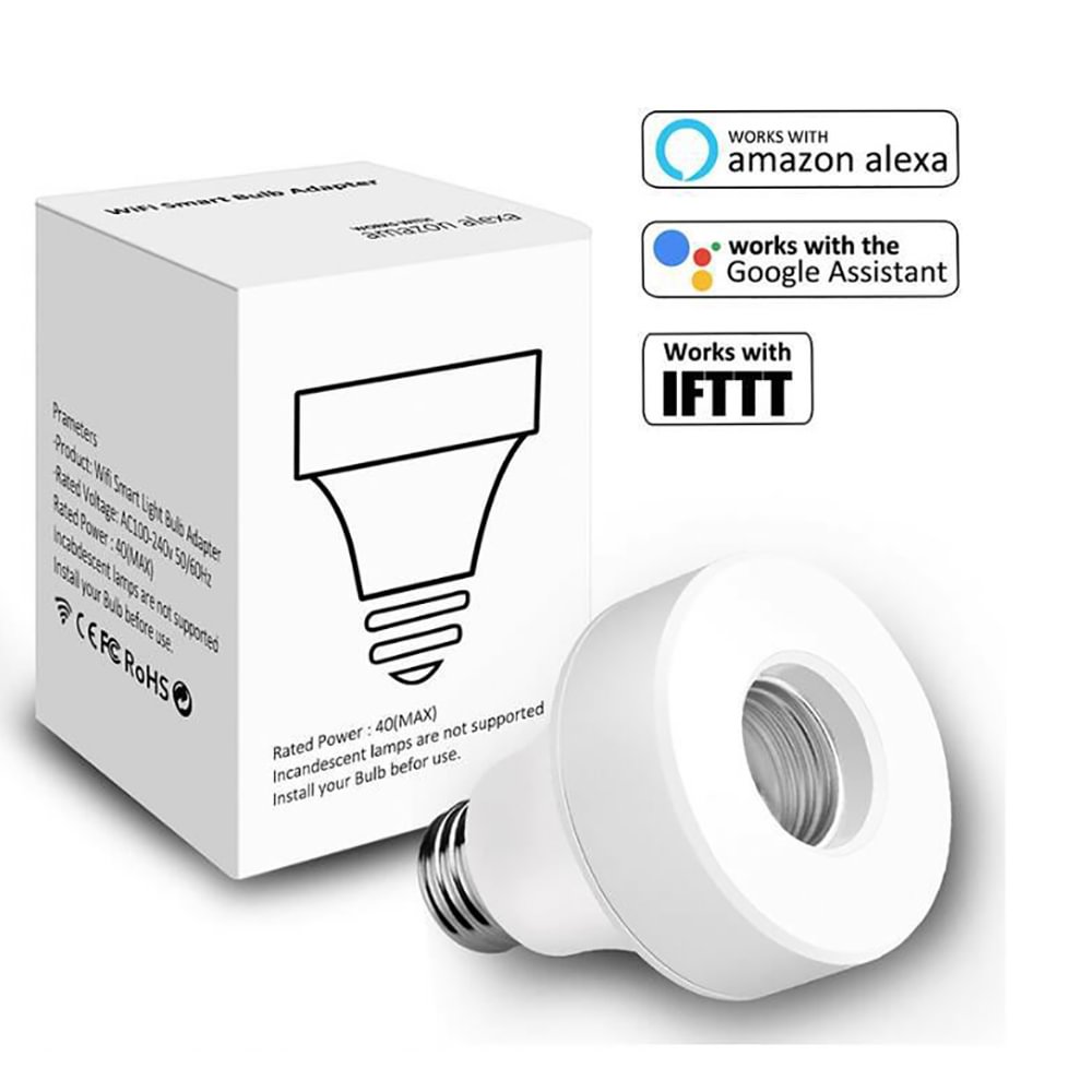 Smart-Home-WLAN-Fernbedienung Zeitlampenhalter_drahtloser Schalter_LED-Glühbirne_intelligenter Lampenhalter RSH-LB003-E26&E27 Deutsche Aktionsprodukte Full Strike Gmbh