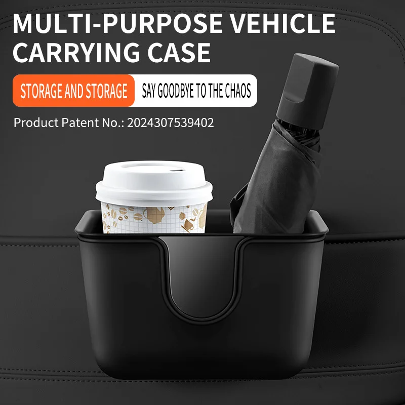 New multifunctional car storage box car seat back hanging storage bucket can be separated