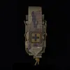 Closed Flap Tourniquet Pouch EMT Emergency Survival Med Pouch for Chest Rig Vest