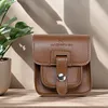 For Anbernic RG34XXSP Game Console Leather Storage Case Shockproof Carrying Bag