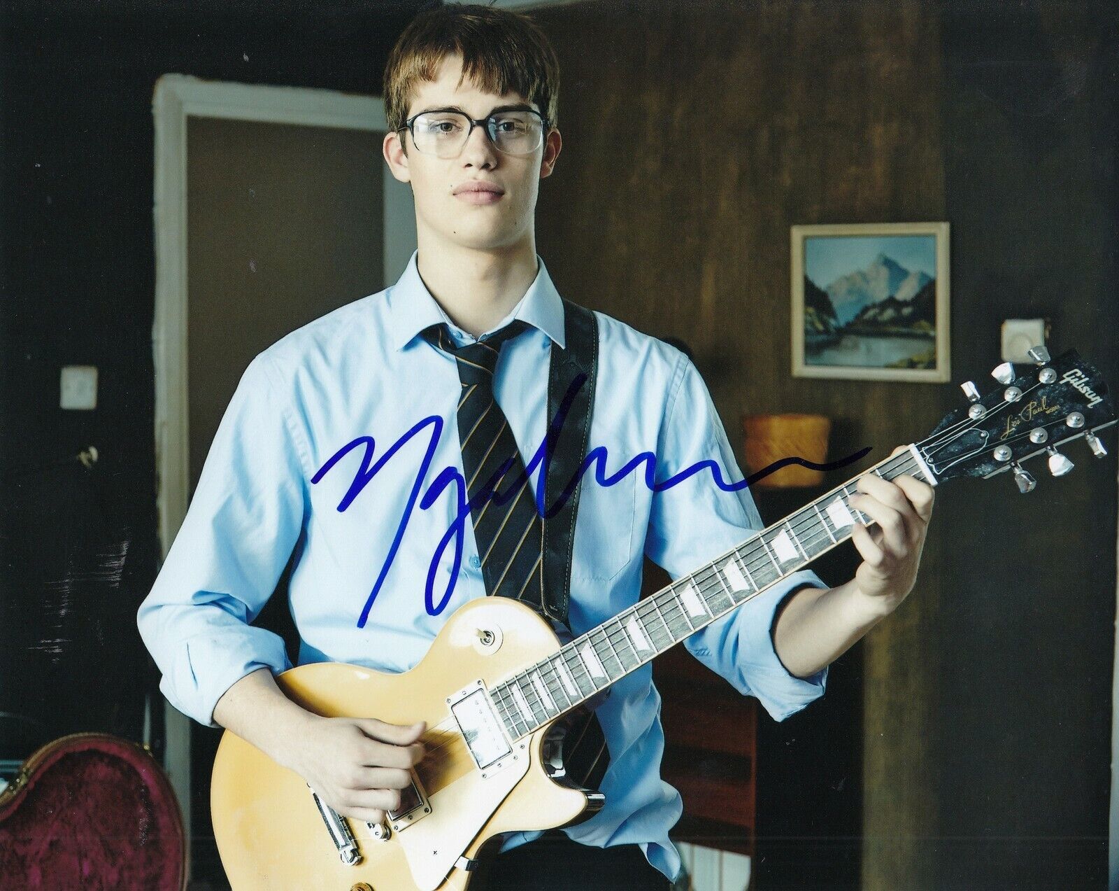 NICHOLAS GALITZINE signed (THE BEAT BENEATH MY FEET) Movie 8X10 Photo Poster painting W/COA #5