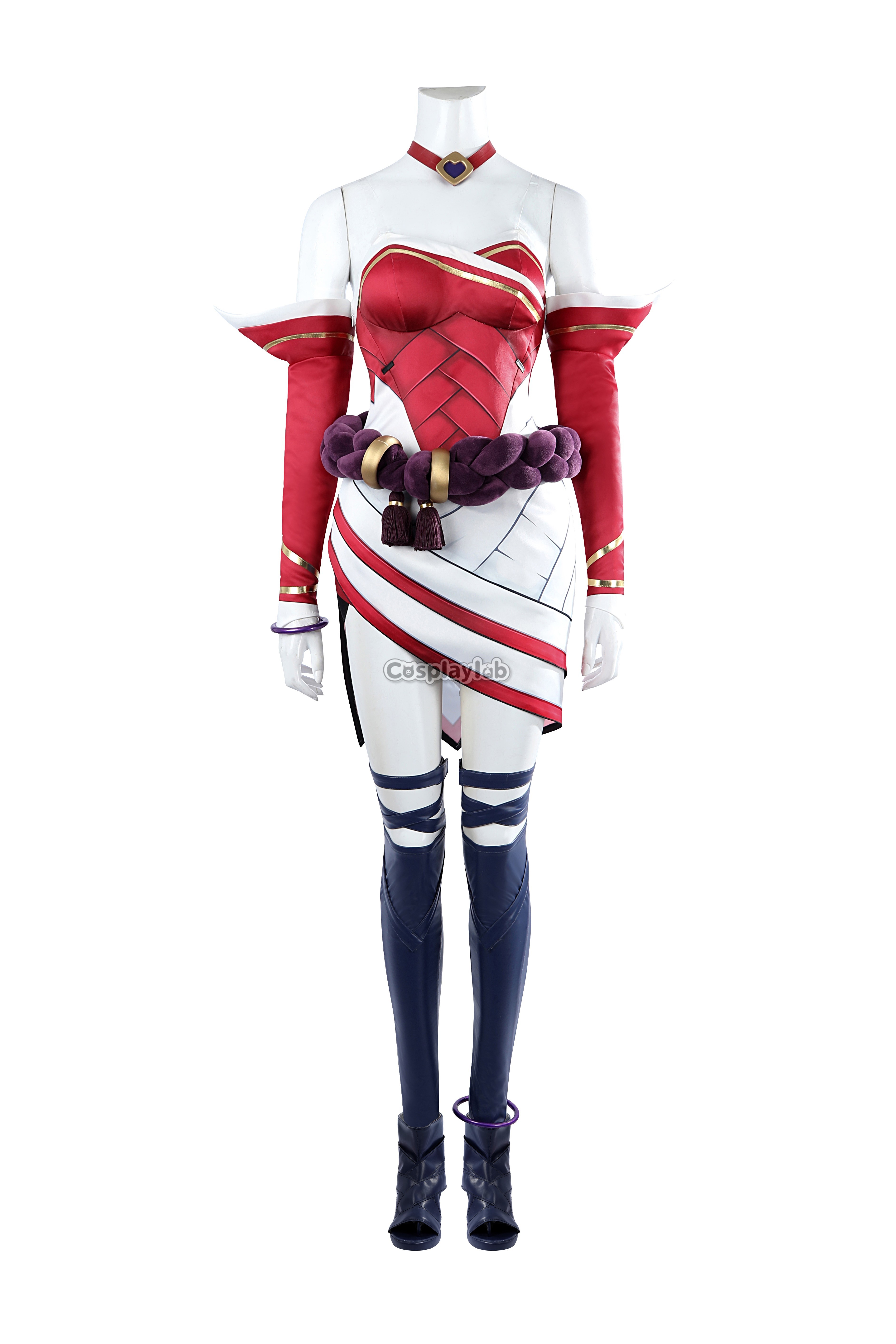 LOL 2XKO  Ahri Cosplay Costume
