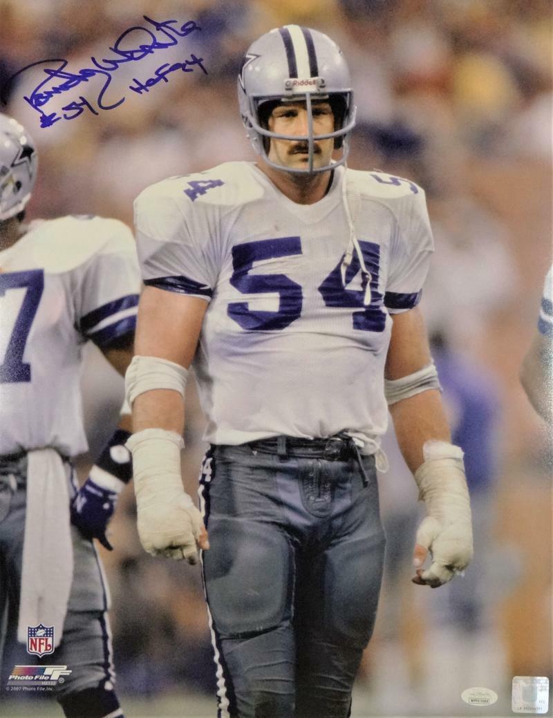 Randy White Autographed Dallas Cowboys 16x20 Photo Poster painting PF - JSA W Auth