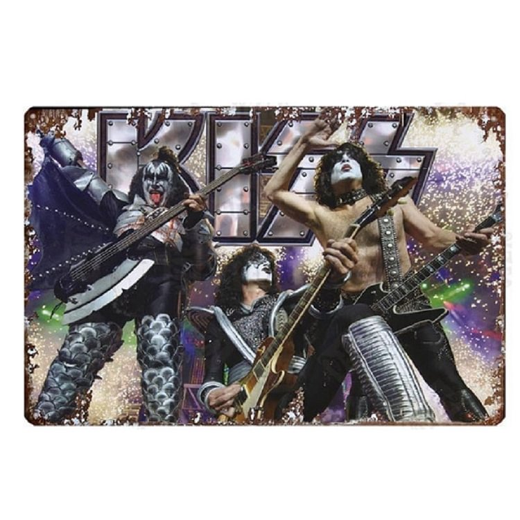 Kiss Chorus - Vintage Tin Signs/Wooden Signs 8*12Inch/12*16Inch