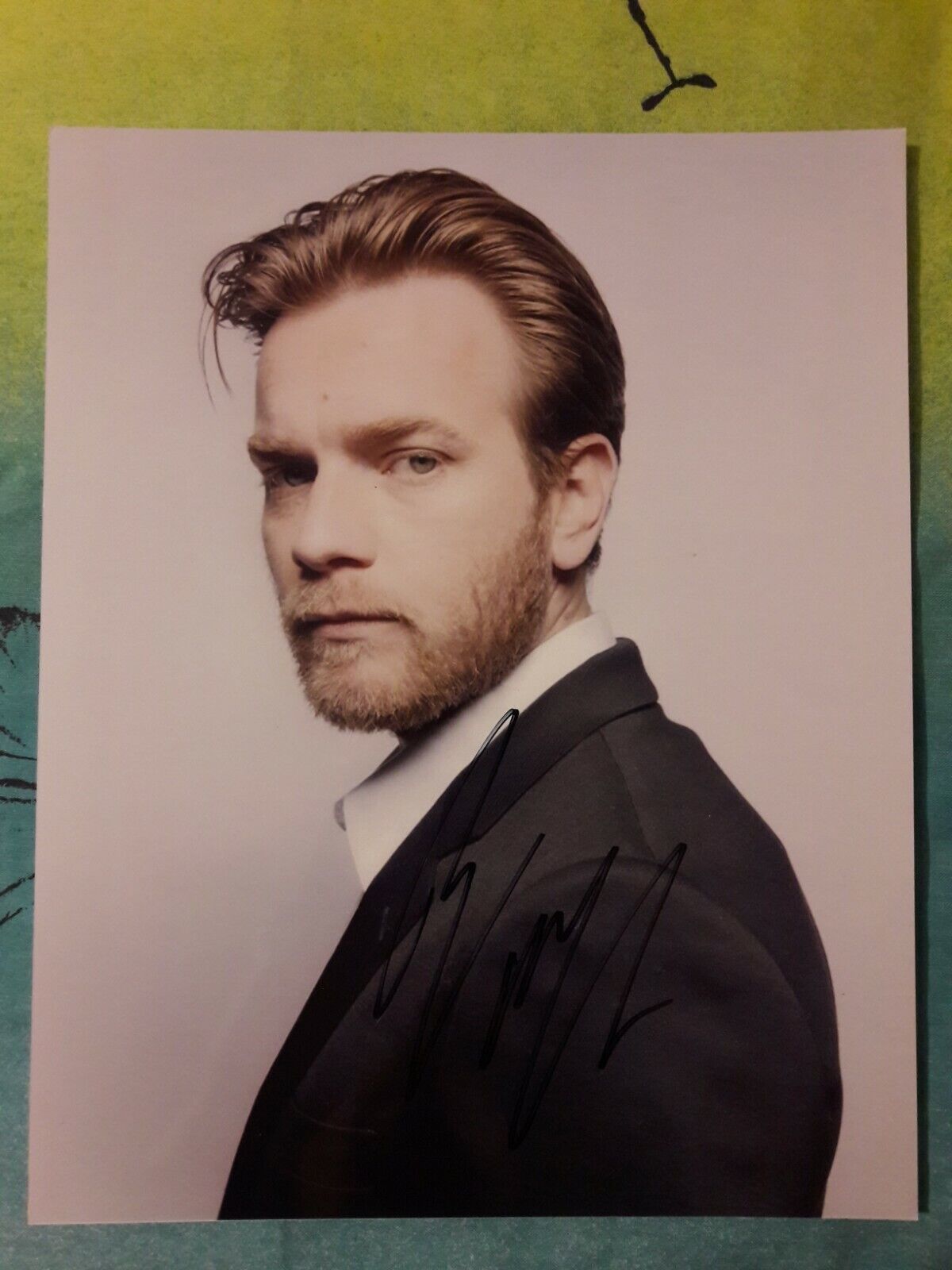 Ewan McGregor- Autograph - actor - signed Photo Poster painting