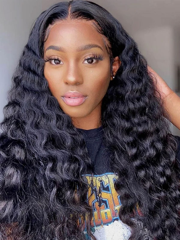 13x4 Loose Wave Glueless Lace Wig | HD Lace & Transparent Lace | 200% & 250% Density | Boruihair 100% Human Hair