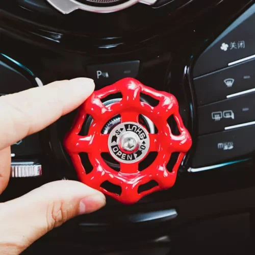 Dronehint 1Pc Universal Car Parts Engine Start Ignition Stop Button Protective Cover Red (For: Acura) Parts