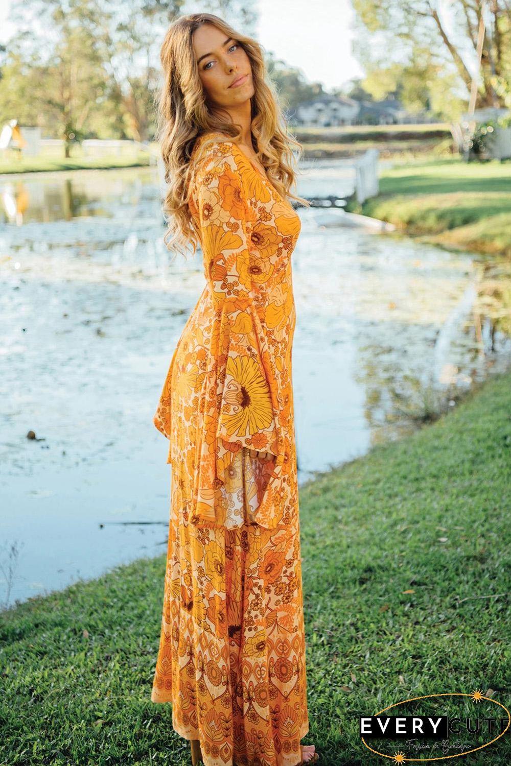 Yellow Majesty Dress